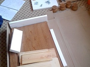Flat-pack build - before