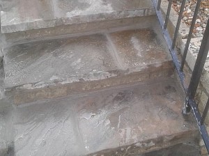 Step repair - after